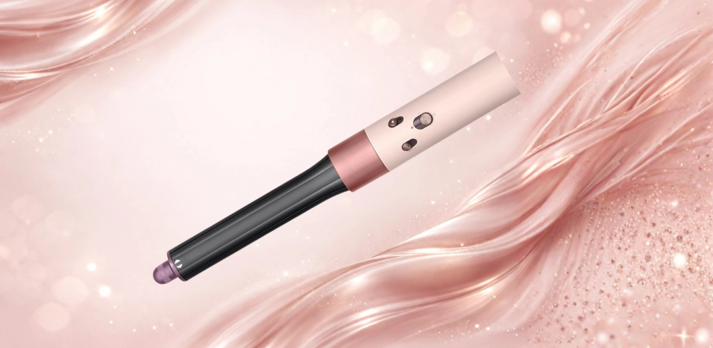 Dyson Airwrap i.d. multistyler za kosu u roze boji – nastavak za kovrče i stiliziranje bez oštećenja od topline.