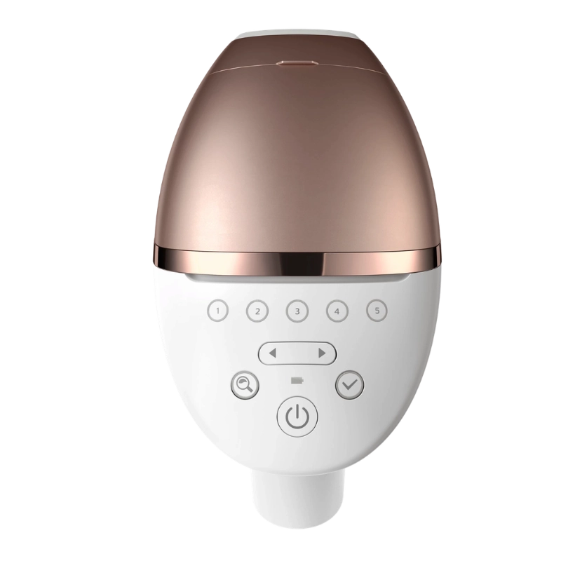 Philips Lumea 9900 IPL uređaj za depilaciju kod kuće – prednja strana i kontrole