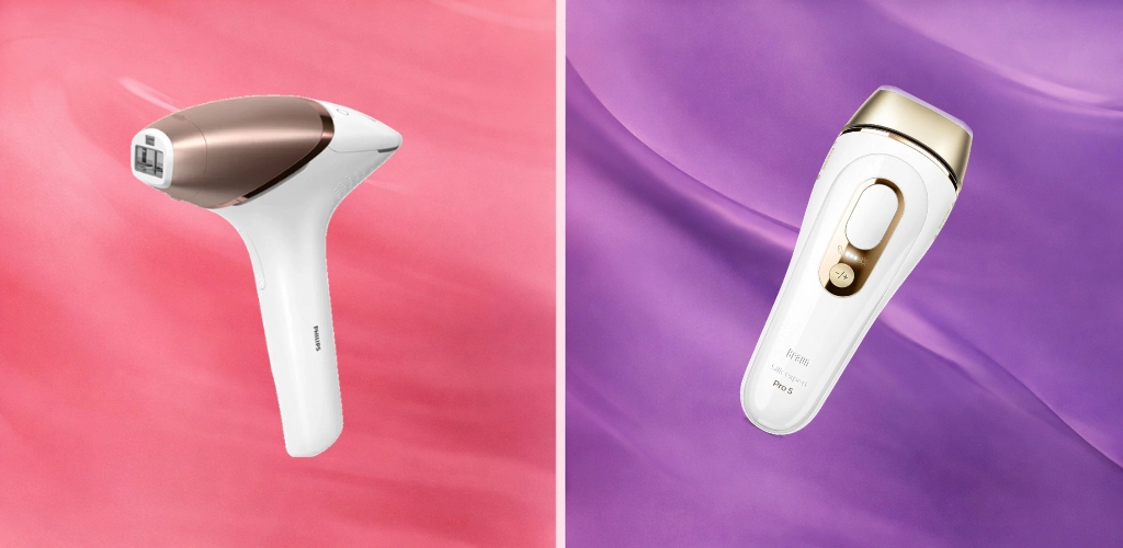 IPL uređaj i epilator usporedba 2026 – Philips Lumea vs Braun Silk-expert Pro 5 depilacija kod kuće