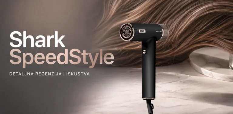 Shark SpeedStyle recenzija – profesionalno sušilo za kosu za brzo sušenje i bolju kontrolu topline tijekom stiliziranja.