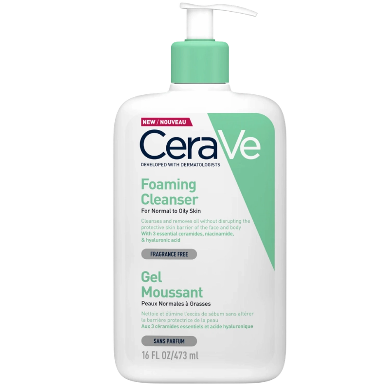CeraVe Foaming Cleanser pjenasti gel za čišćenje masne i mješovite kože