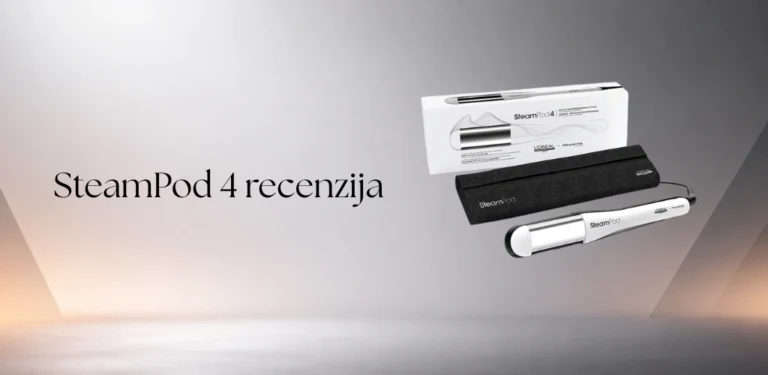 SteamPod 4 profesionalna pegla na paru uz originalno pakiranje i termo futrolu.